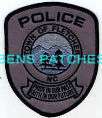 NORTH CAROLINA,FLETCHER POLICE SUBDUED 1_wm